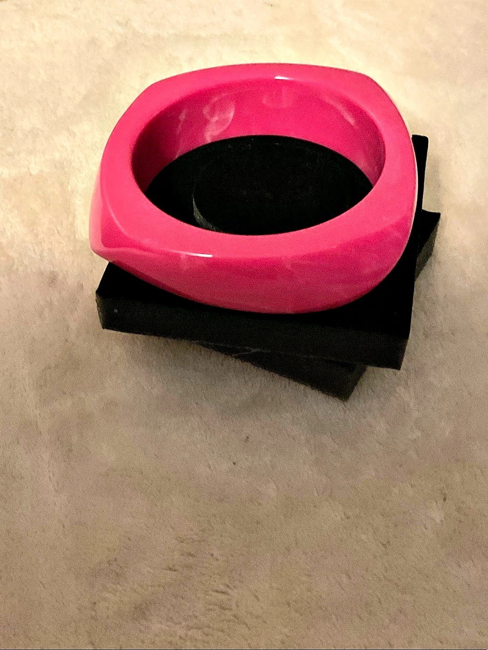 Pink & Black Pet Collar Accessory